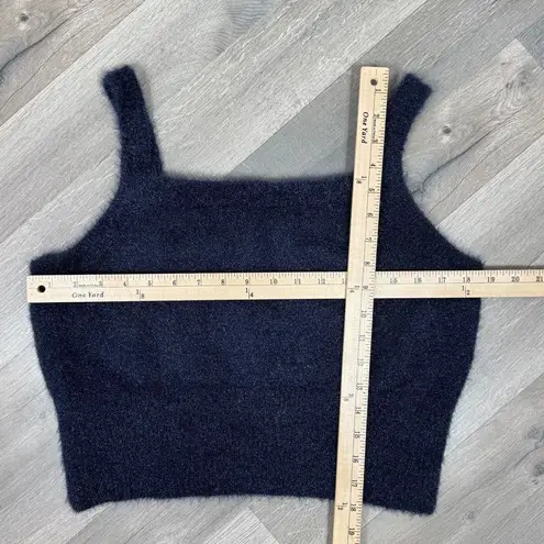 House Of Harlow 1960 Shimmer Sparkle Cardigan Sweater Set Navy Blue XL Chunky