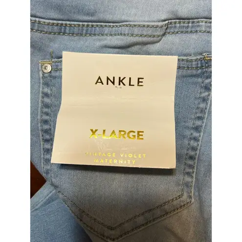 Vintage Violet Maternity Ankle Jeans X