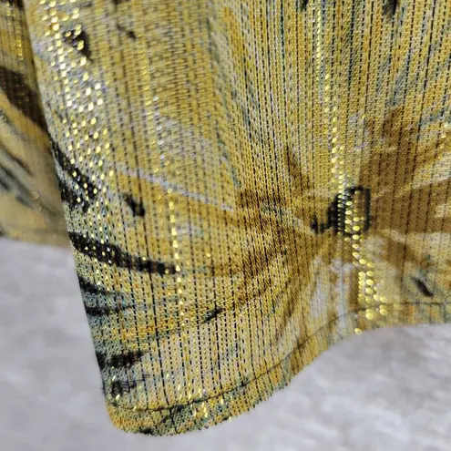 The Kooples Long Flowing Skirt Golden Motif 3 Highlight Gold As Seen On Sex/Lies