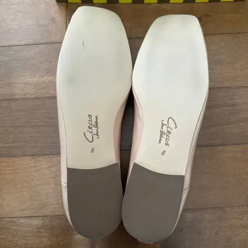 Circus by Sam Edelman NWB CIRCUS NY Teresa Square-Toe Ballet Flats nude size 8