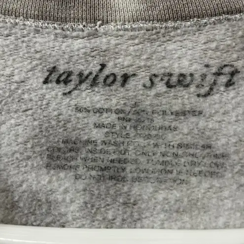 Taylor Swift Official Merch Folklore Album Sz L Tie Dye Sweatshirt Unisex READ