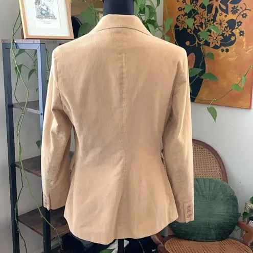 Vintage 70s/80s Foxmoor Tan Corduroy Cotton Blazer Jacket Size undefined