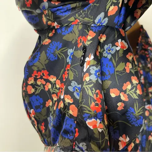 Hunter Bell NWT Black Floral Caro Top Blouse sz 4