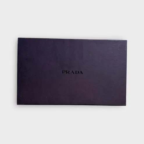 Prada AUTHENTIC  Saffiano Fiocco Bow Zip Around Wallet in Cammeo (Beige) thumbnail 11