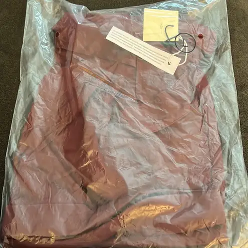 Francesca’s Collection Tara Faux Suede Burgundy Shorts Size S Pink
