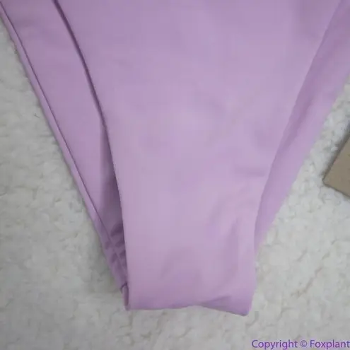 NEW Toast Swim Free People String Bikini Bottom, light purple lilac, S