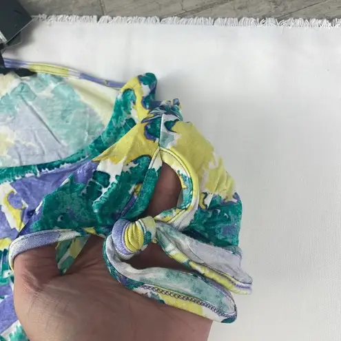 Daisy Fuentes NEW Island Hopping tie sleeve, drawstring waist dress. Size small