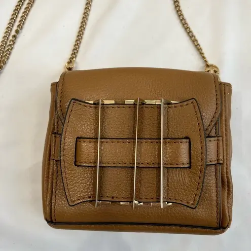 Kelsi Dagger Brown Leather Small Wallet Crossbody Handbag Purse