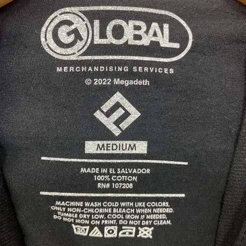 Megadeth Smash Guitar Europe Tour 2020 T-Shirt Medium