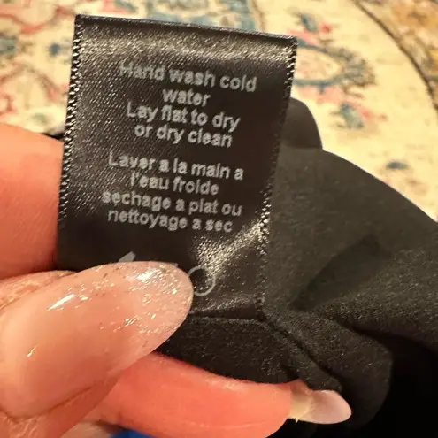 Clover Canyon BLACK SLEEVELESS PRINT DRESS XS