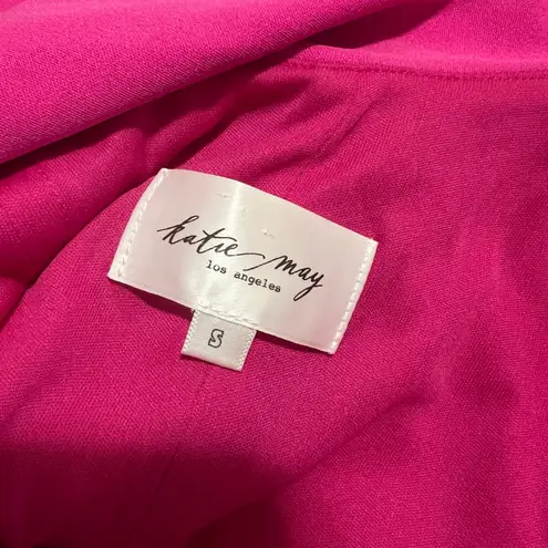 Katie May Damn Gina Low Back Gown dress in electric pink