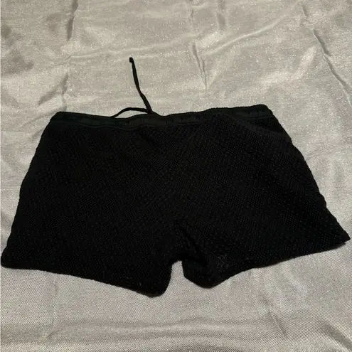 Roxy  Black Athletic Shorts with Elastic Waistband - Image 2