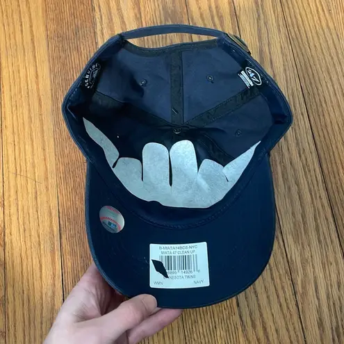 '47 Brand Women's Navy Minnesota Twins Team Miata Clean Up Adjustable Hat NWT Blue