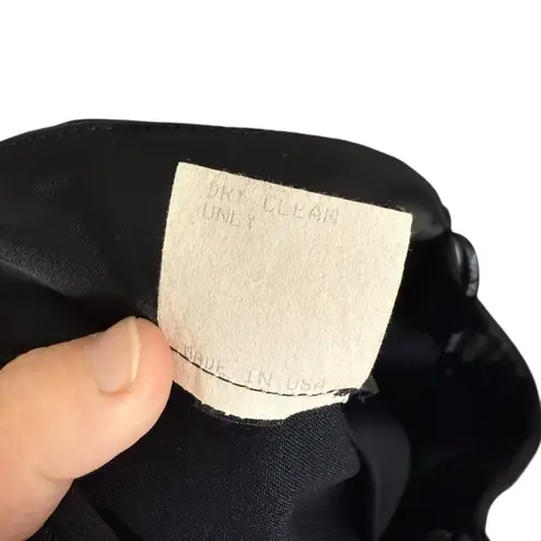 Tadashi Shoji VINTAGE Women’s Satin Pencil Skirt in Black Size 14