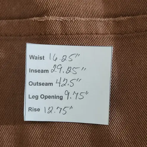 Madden NYC Wide Leg Brown Distressed Jeans NWT Size 13 High