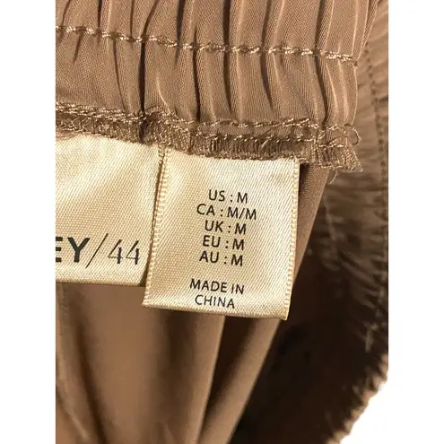 Bailey 44 Jogger Pants Satin Silky Baggy Cargo Pockets Drawstring Womens M