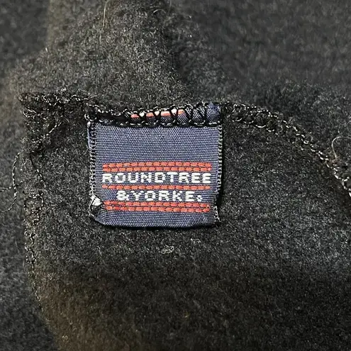 3 Roundtree & Yorke, Old Navy Fleece Neck Scarves Black (set of 3)