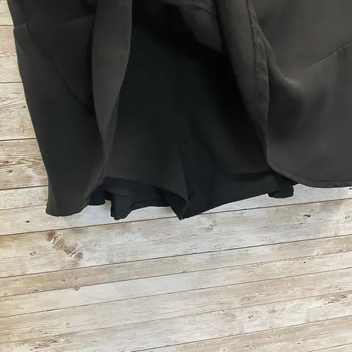 Mimi & Dottie Womens Size M Skort Black Wide Leg Side Zip Boutique Franklin TN Size M