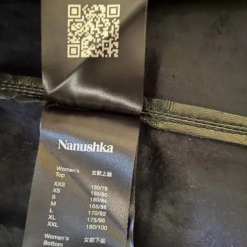 Nanushka Naum Okobor Black Alt