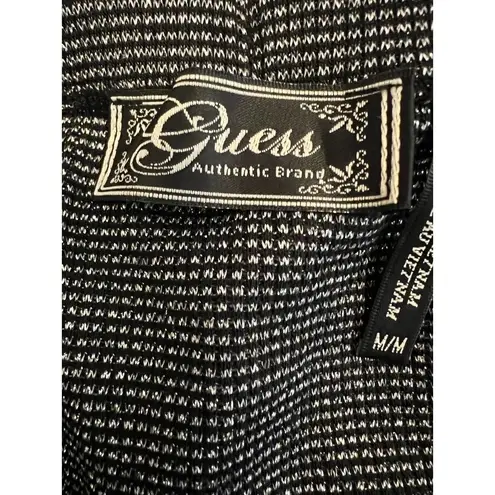 Guess  gray shimmery leggings size M.