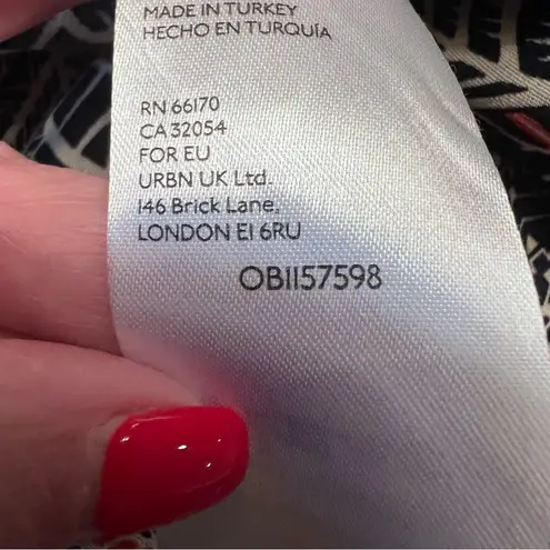 Maeve by Anthropologie Rooibos Wide Leg Palazzo Pants Multicolor Paisley Medium