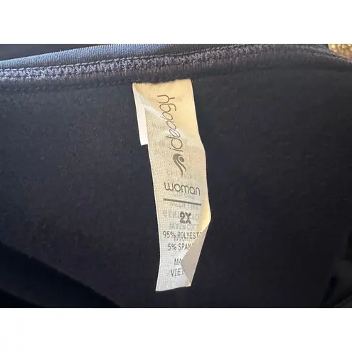 Ideology Galaxy Print Yoga Leggings Athletic Pants Space Design Activewear