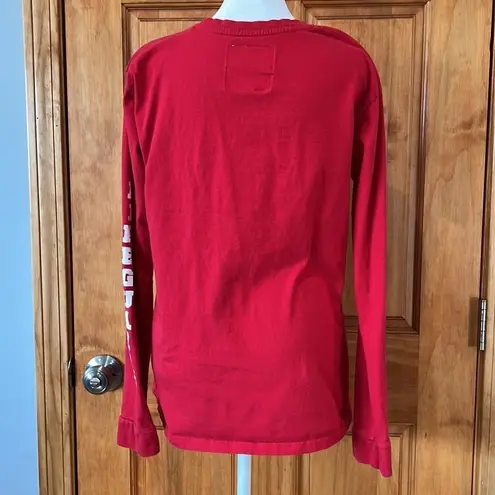 Lifeguard  Key West Florida Red Long Sleeve Shirt