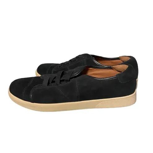 Vionic NAVY BLUE JEAN SUEDE SLIP ON SNEAKER
