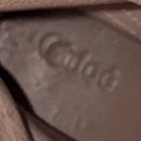 Chloé Chloe Black Suede knee Hig Buckle Boots Size 38/7.5