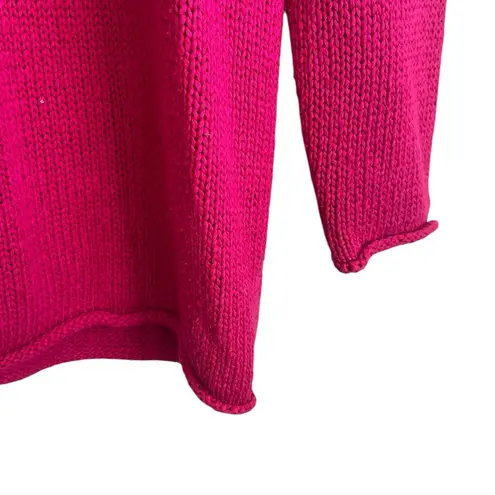 Lauren Ralph Lauren Women Black Label Tunic Sweater 1X Preppy Academia Travel Pink