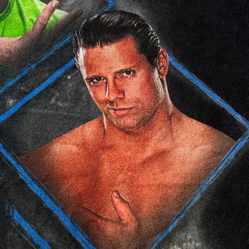 Port & Company Vintage WWE Raw Smackdown Live Black Graphic T-shirt