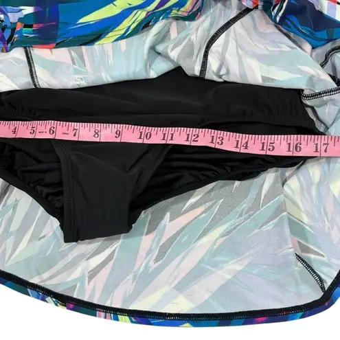 Swim Solutions NWT $112 Women's Printed Bow