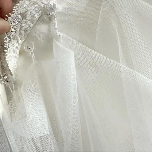 Maggie Sottero Couture Wedding Gown • Sz 12 White