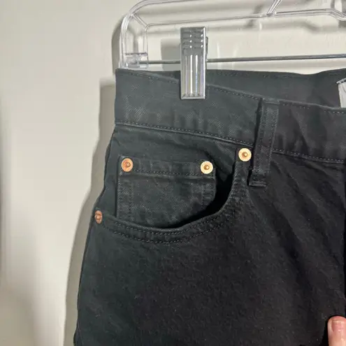 Pistola Jeans Women 27 Black Straight Leg Organic Cotton Minimal Modest Capsule