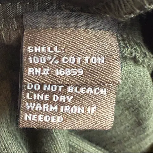 J. McLaughlin Pants Women's 6 Olive Green Corduroy Straight Leg Trousers Classic