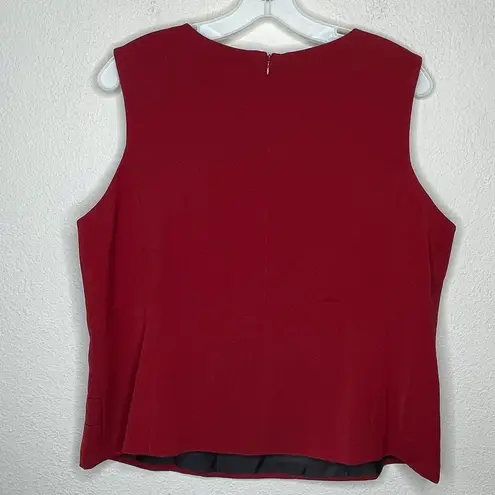 Vintage Koret Petites Blazer Top Set Black Size 18P