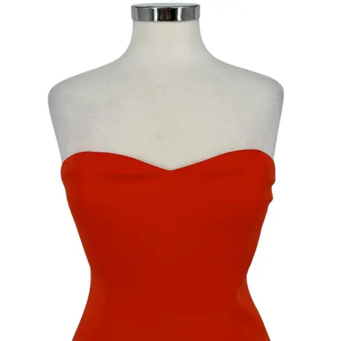 Jay Godfrey Tama Strapless Red