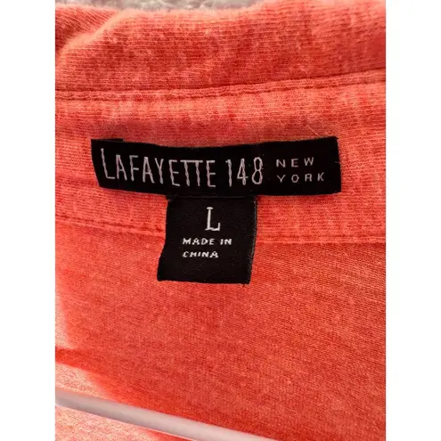Lafayette 148 New York Coral Button