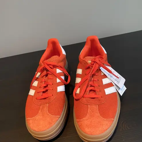 Adidas  Gazelle Bold "Collegiate Orange" Sneakers - BRAND NEW Size 7.5 - NWT Rare