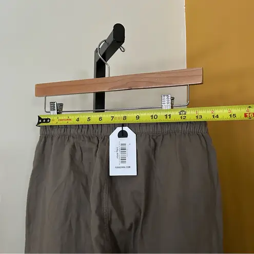 Rowan Joyce Pants Wide Leg Double Gauze 100% Cotton Sparrow NWT $215 Size S Tan