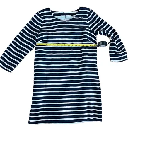 J.Crew Navy, Red and Cream Striped Dress Women’s Size 4 Never Worn Office Work