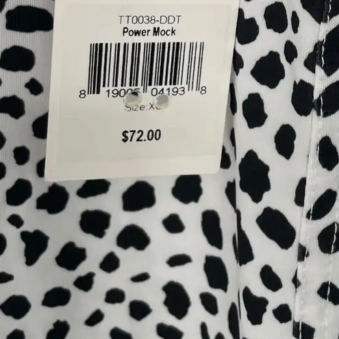 JOJIT Power Mock Cap Sleeve Golf Tennis Polo Shirt White Black Blue XS