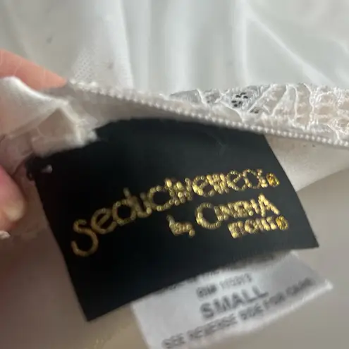 Elegant White Lace Babydoll top seductive wear by cinema