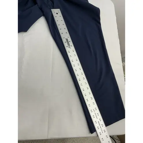 Investments Womans Petite Pullon Casual Pants 16 PS Navy Zip Pockets