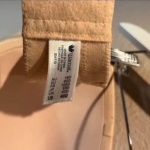 Wacoal Red Carpet Women’s Strapless Bra Beige Nude Size 40D