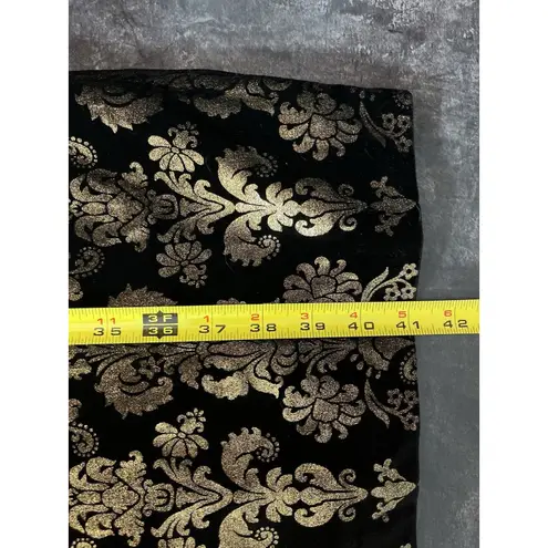 Phoebe Couture Oriental Silk Floral Brocade Sheath Cocktail Dress Size 4