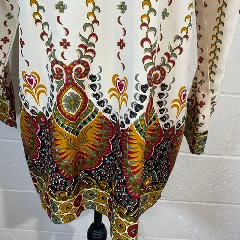 Maple Clothing Indian Kurti Top Tunic Printed Blouse Red