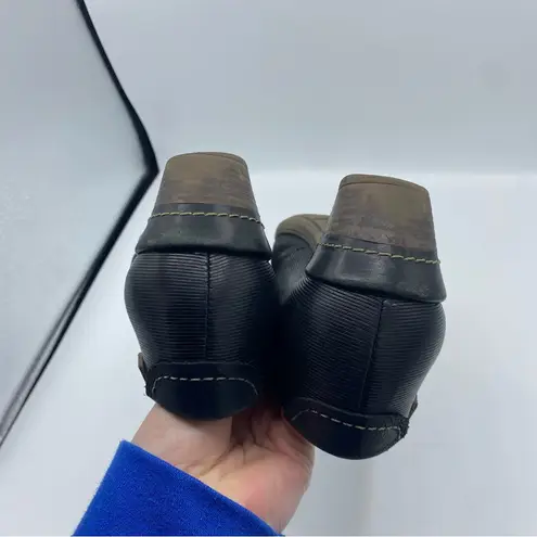 PIKOLINOS Black and Brown Leather Lace Up Booties boho bohemian artsy size 38 7