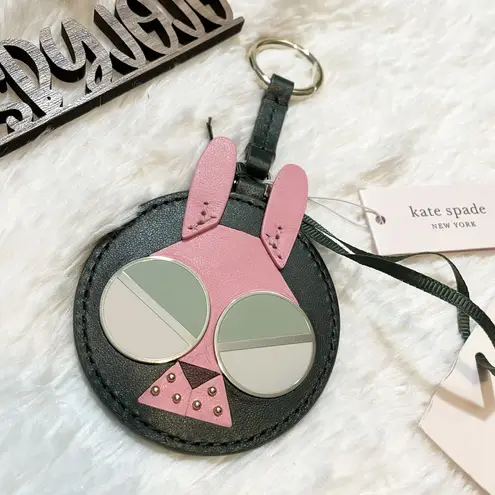 Kate Spade  Money Bunny Spademals Dangle Keyring