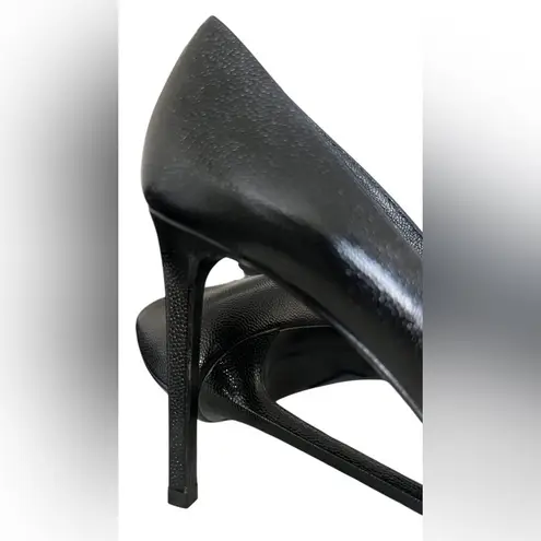 Saint Laurent Black Stiletto Heels Sleek Design